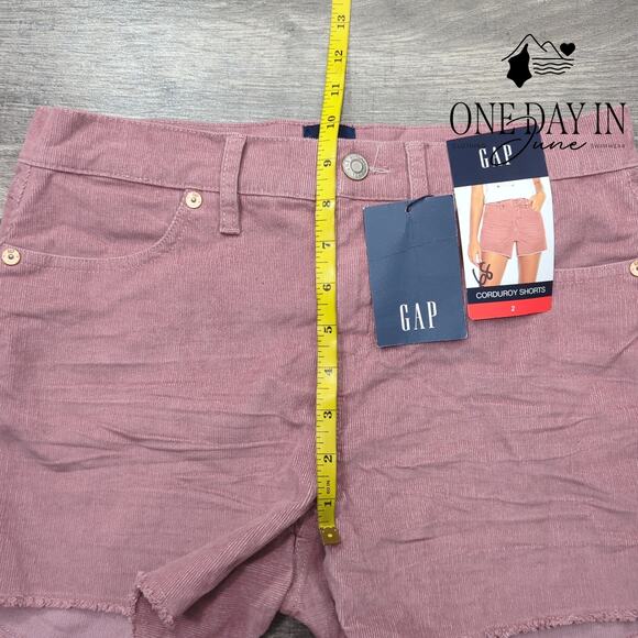 Gap Corduroy Shorts Size 2 - Picture 4 of 7